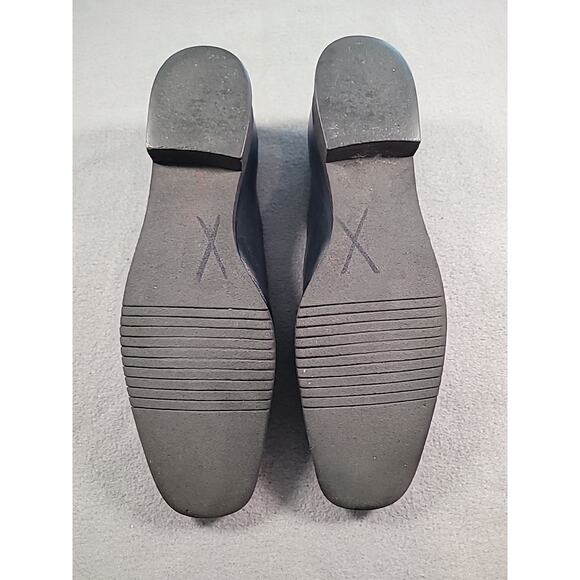 VTG Ferragamo Navy Leather Tassel Loafers 👞 Women’s 8 2A Classic Preppy Chic - Picture 8 of 9